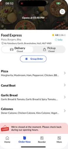 FoodExpress - Aplicativo de comida